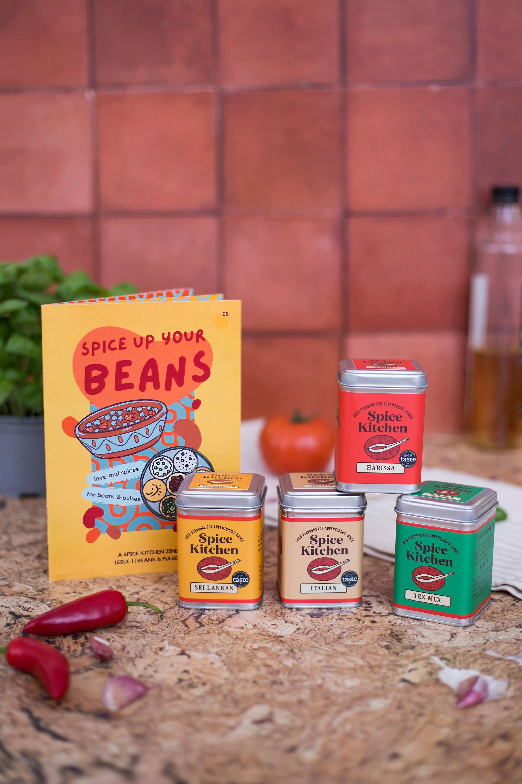 Bean Zine, 4 Spice Blends & Bold Beans Cookery Kit - Image 4