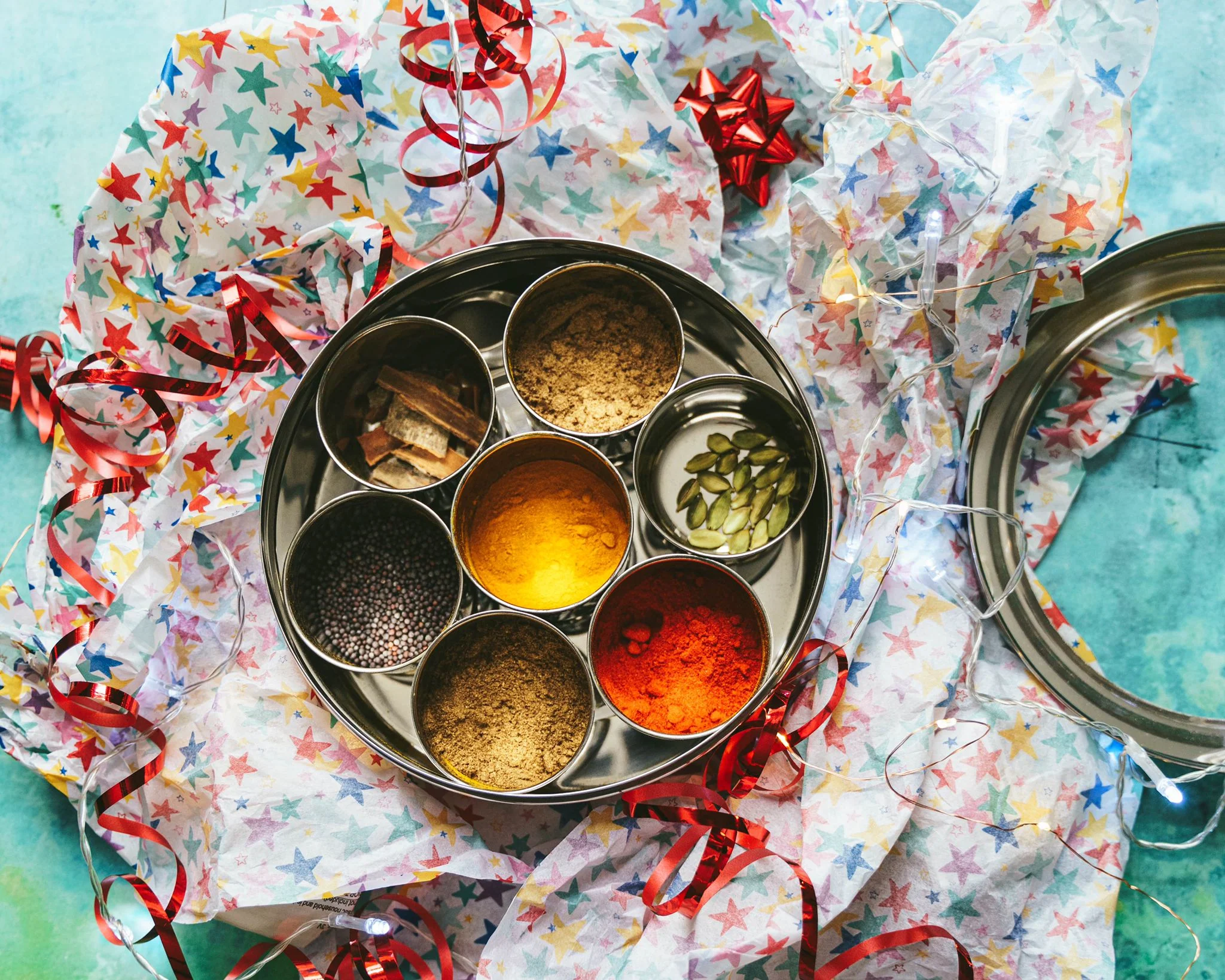 'Biting Biting' by Urvashi Roe & Indian Spice Tin - Image 6
