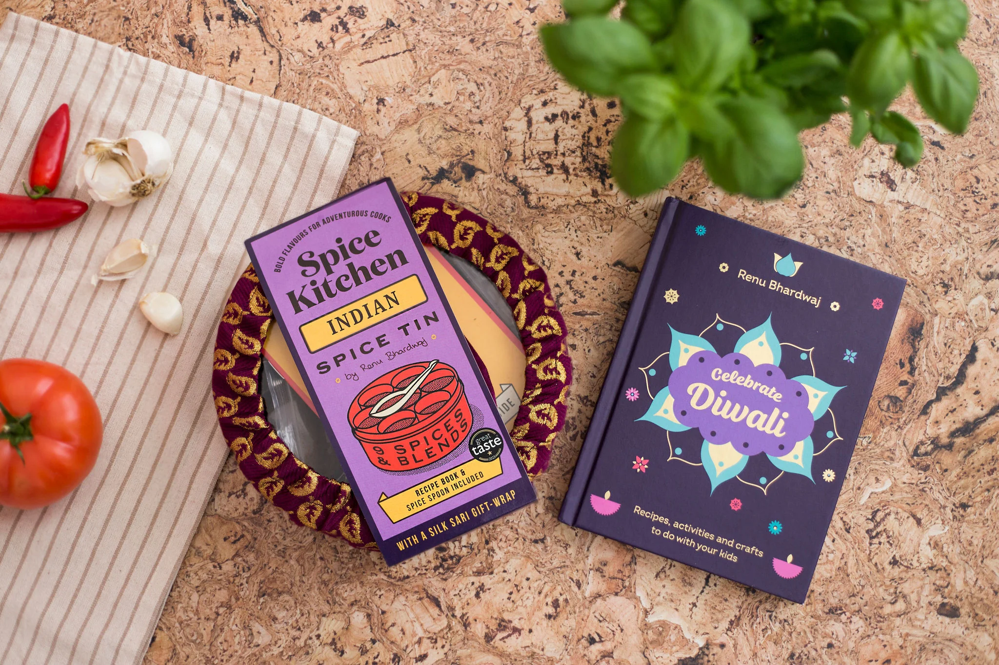 Celebrate Diwali by Renu Bhardwaj & Indian Spice Tin - Image 3