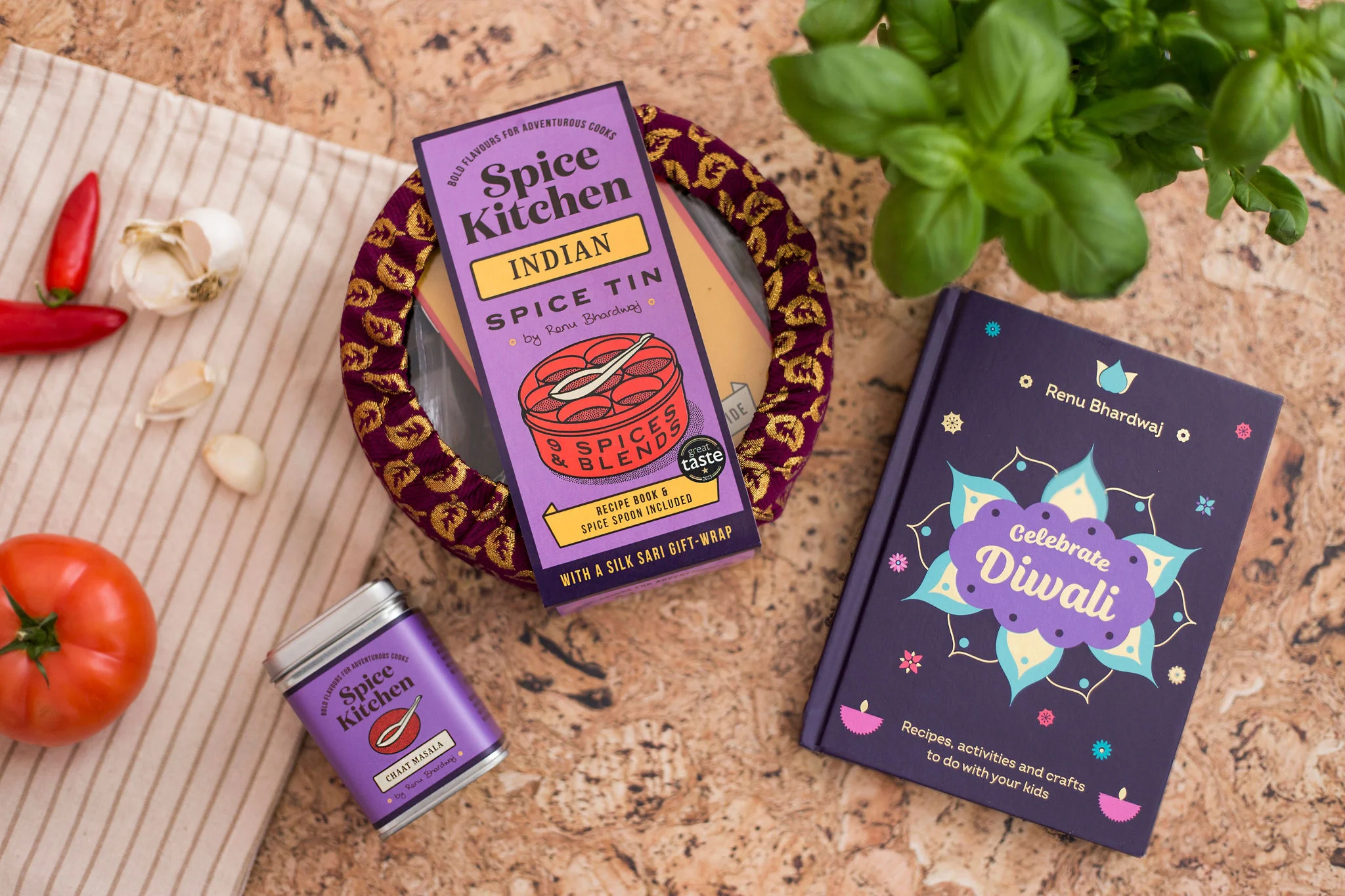 Celebrate Diwali by Renu Bhardwaj & Indian Spice Tin - Image 6