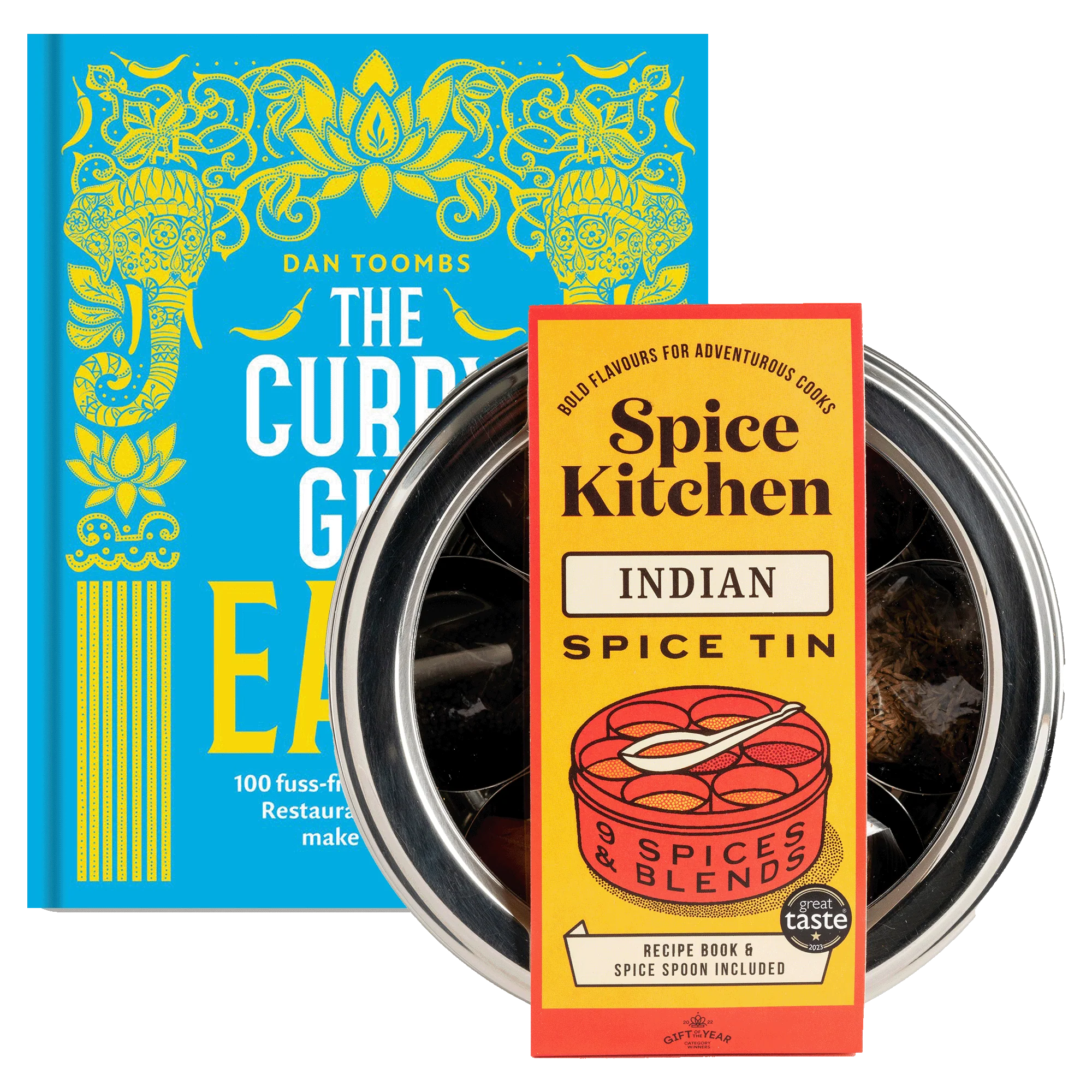 'The Curry Guy' Cookbook & Sari Wrapped Indian Spice Tin - Image 6