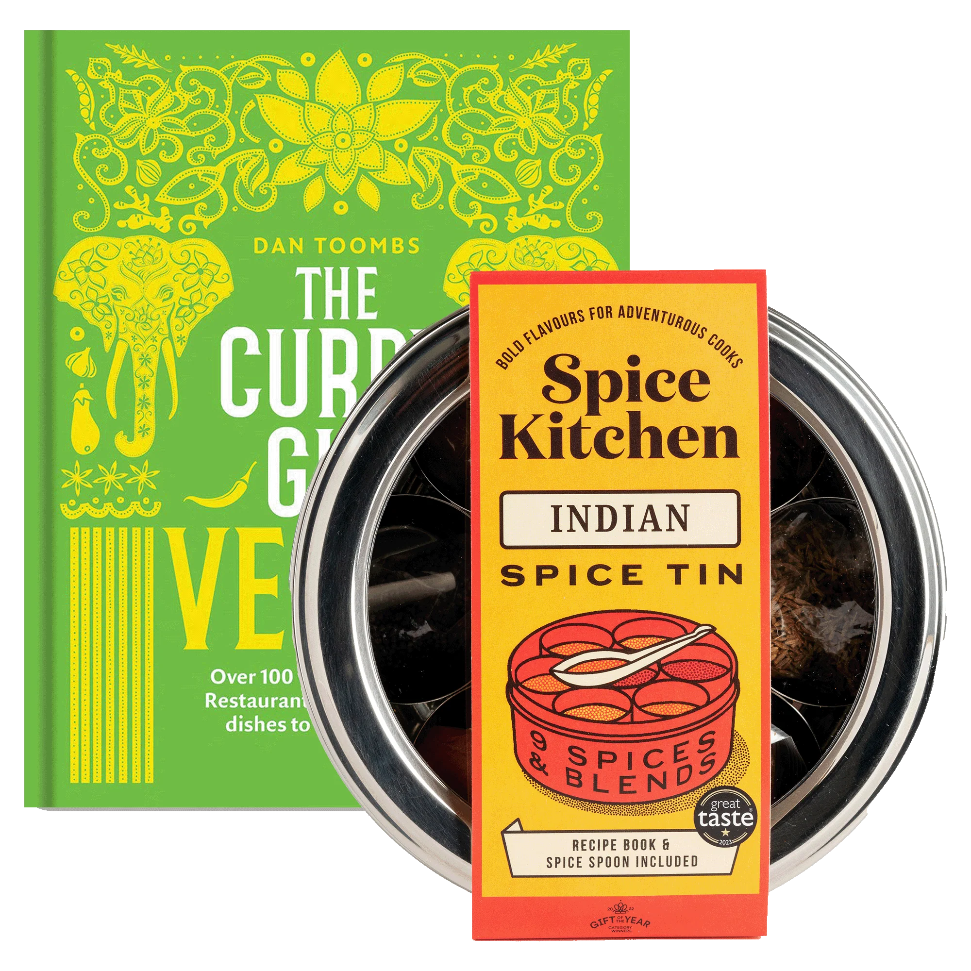 'The Curry Guy' Cookbook & Sari Wrapped Indian Spice Tin - Image 7