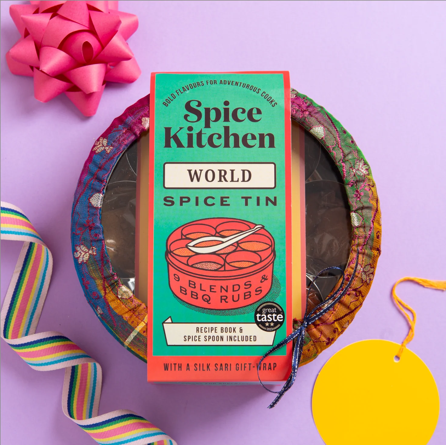 Limited Edition Sari-Wrapped Pride Tin - Image 5