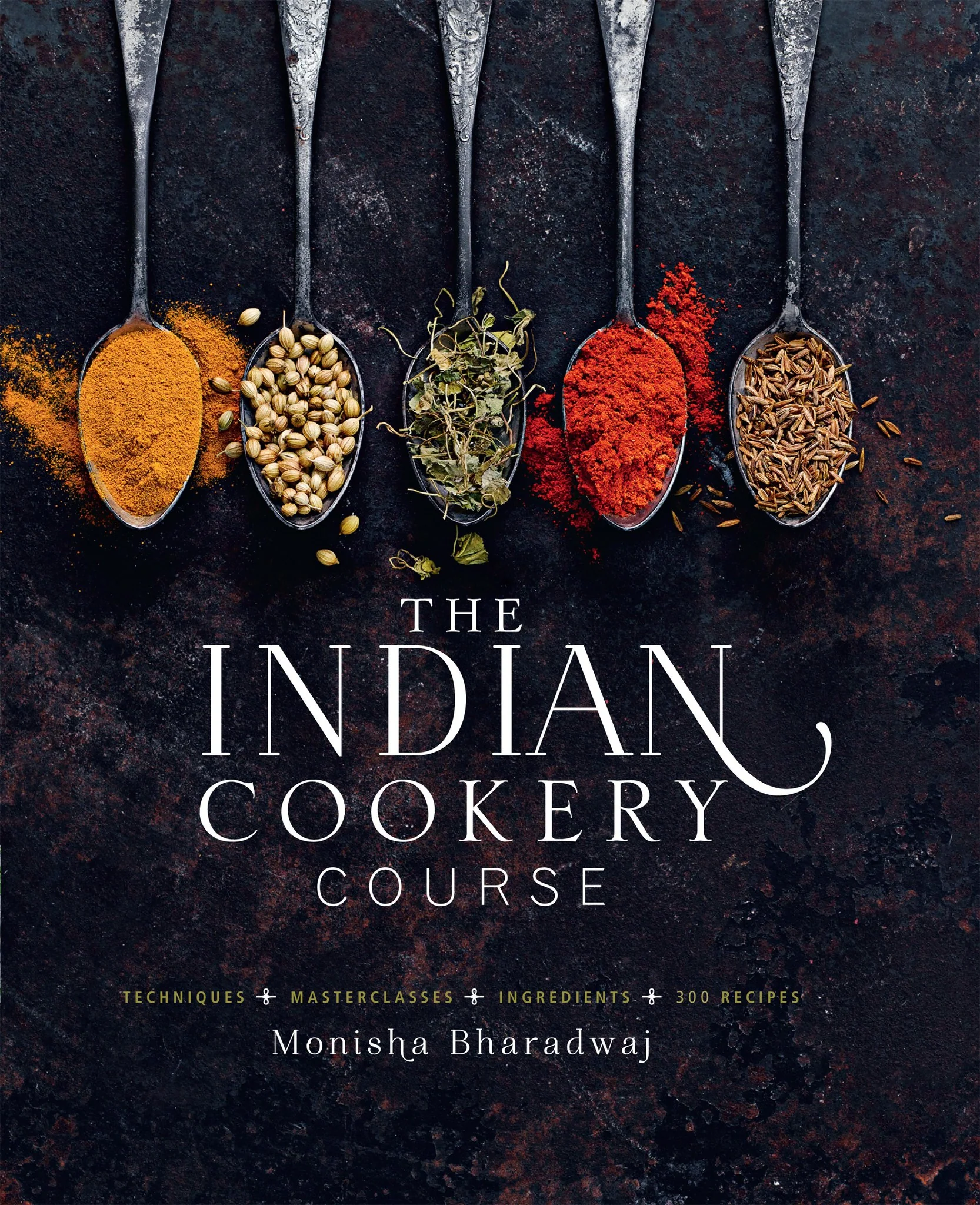 'The Indian Cookery Course' by Monisha Bharadwaj & Indian Spice Tin - Image 3
