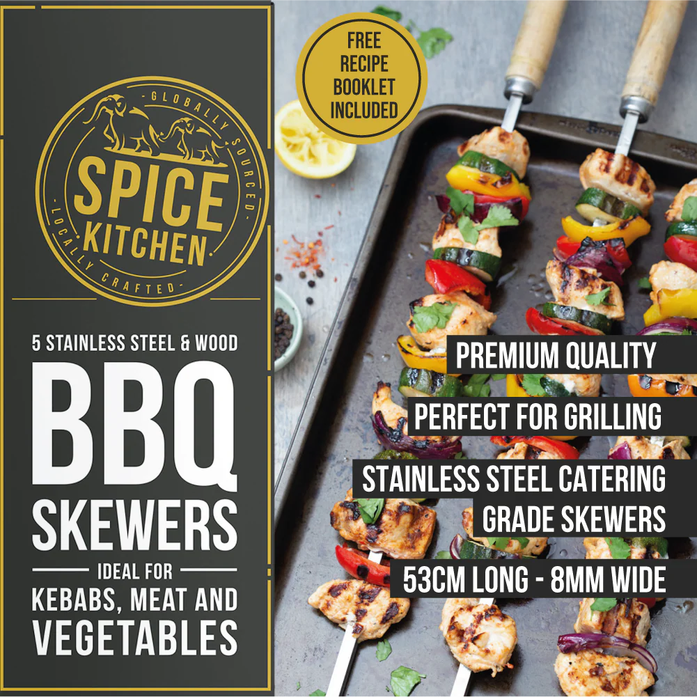 BBQ & Tandoor Kebab Skewers – Square - Image 4
