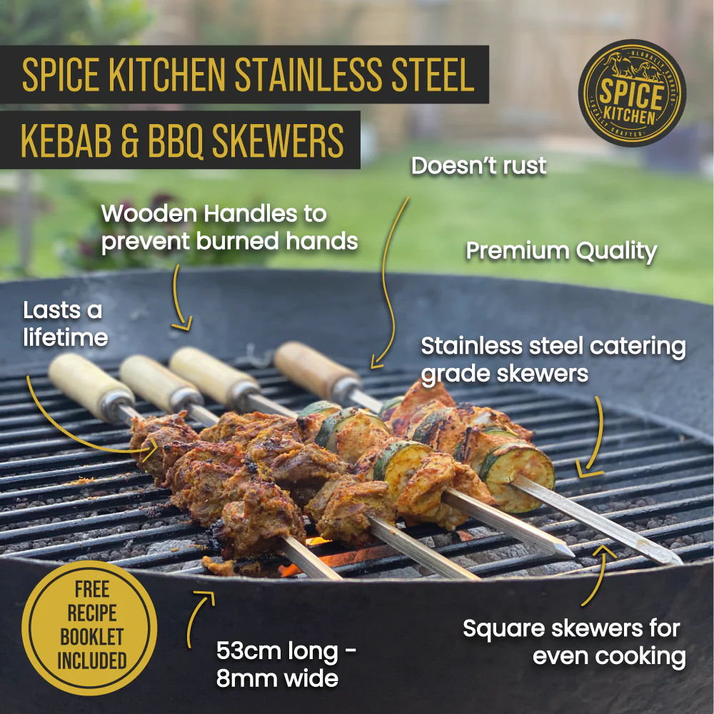 BBQ & Tandoor Kebab Skewers – Square - Image 5