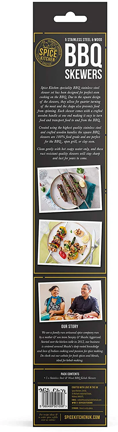 BBQ & Tandoor Kebab Skewers – Square - Image 7