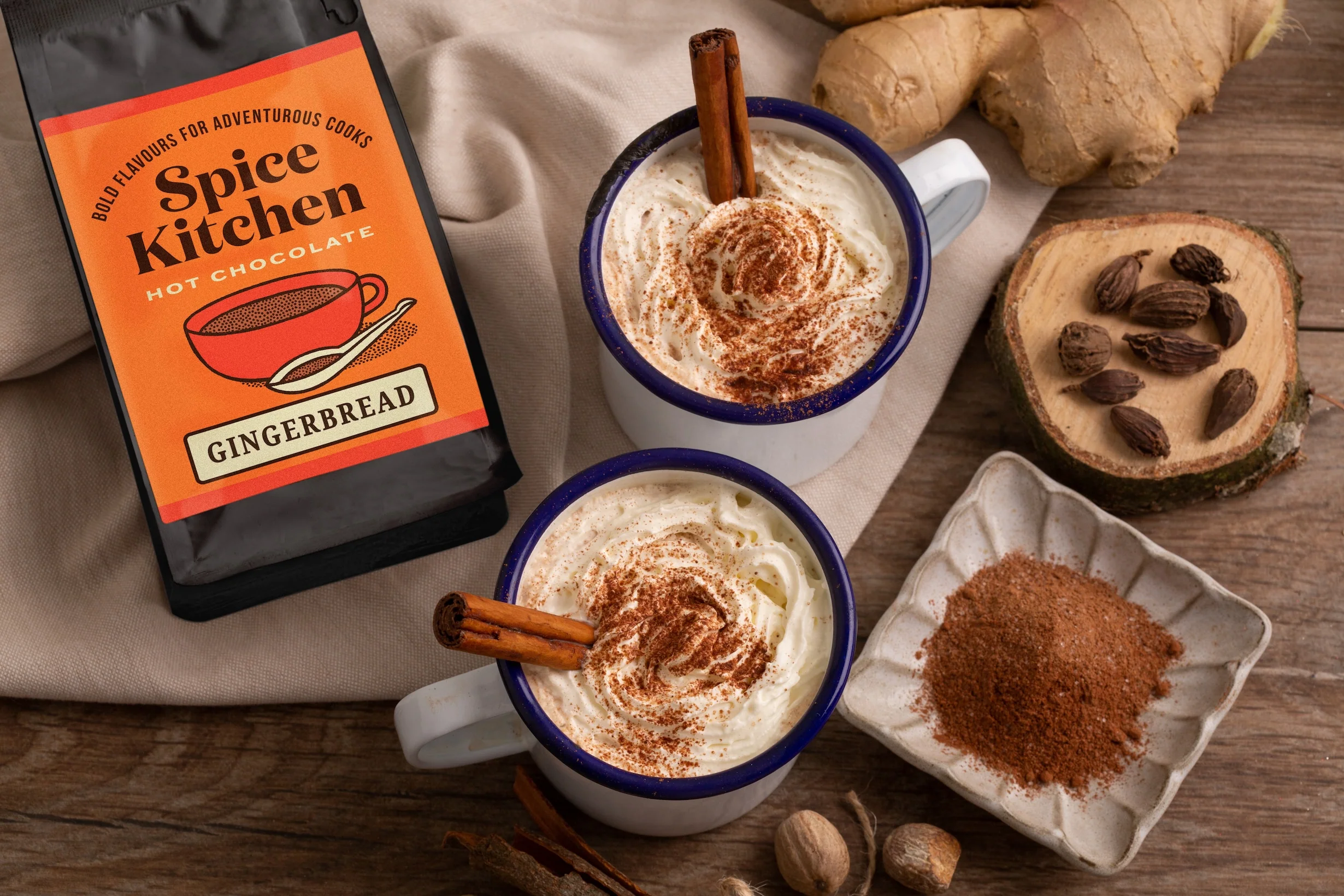 Hot Chocolate Pouches - 100g - Image 3